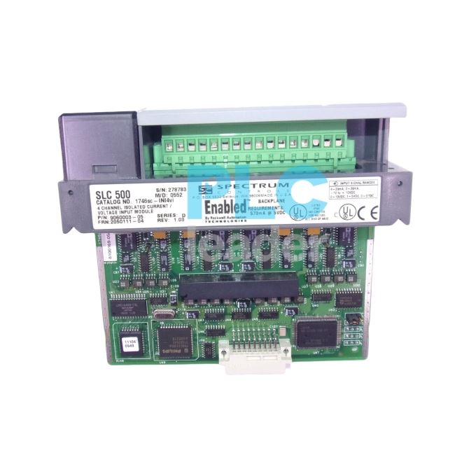 Allen-Bradley 1746SC-INI4VI SLC 500 Analog Curr/Volt Input Module Allen-Bradley 1746SC-INI4VI SLC 500 Analog Curr/Volt Input Module
