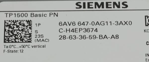 6AV6647-0AG11-3AX0 6AV6647-0AG11-3AX0